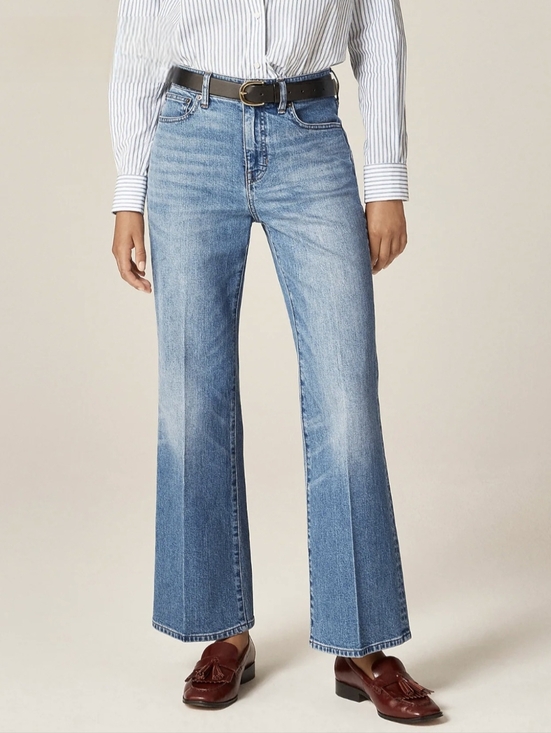 J. Crew | Charley Kickout Cropped Jean in Kate Wash, Size 27 - Picture 3 of 11